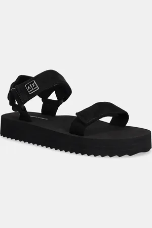 Armani Exchange Sandály dámské, barva, na platformě, XDP064 XV928 00002