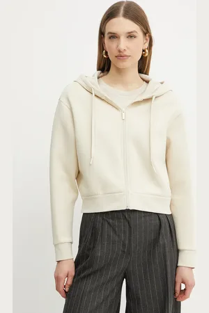 Armani Exchange Mikina dámská, barva, s kapucí, hladká, XW000822 AF10818