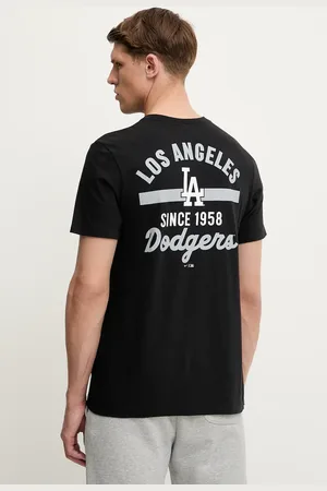 Nike Bavlněné tričko Los Angeles Dodgers pánské, barva, s potiskem, N199-00A-LD-9UX
