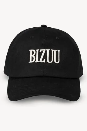 BIZUU Bavlněná baseballová čepice ZANE barva, s aplikací, ZANE CZARNY