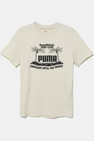 PUMA Dětské bavlněné tričko MID90S Graphic Tee III barva, s potiskem, 685152