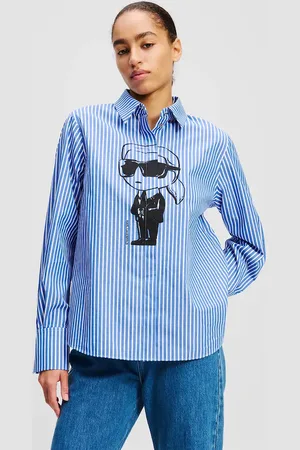 Karl Lagerfeld Bavlněná košile barva, relaxed, s klasickým límcem, A2W11031
