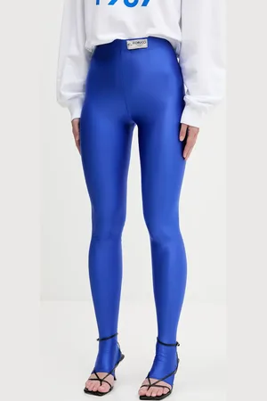 Fiorucci Legíny Electric Blue Semi-Footed Leggings dámské, barva, W02SMBPA372LY01BL06