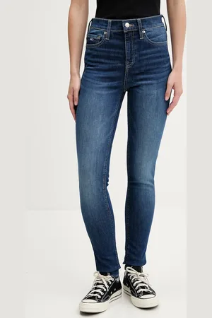 Tommy Hilfiger Džíny dámské, tmavomodrá barva, DW0DW19254