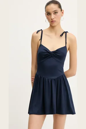 Hollister Šaty tmavomodrá barva, mini, KI359-5010