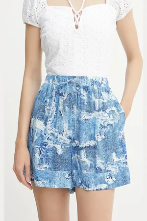 Liu Jo Kraťasy dámské, barva, high waist, VA5059.T2907