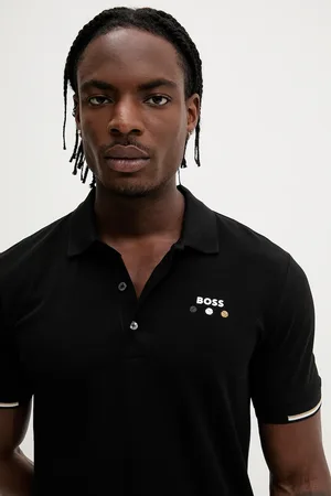 HUGO BOSS Bavlněné polo tričko pánské, barva, 50545707