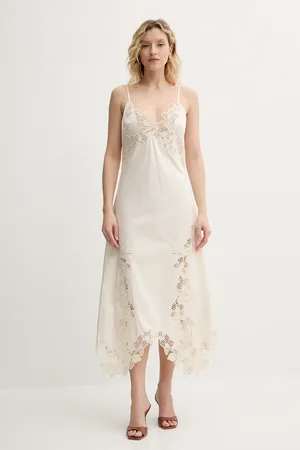 Guess Bavlněné šaty BROOKE barva, maxi, 5GGK33 7313A