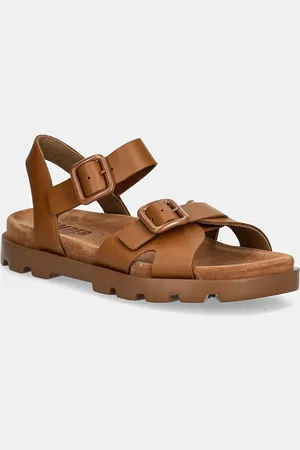 Camper Kožené sandály Brutus Sandal dámské, barva, K201768-004