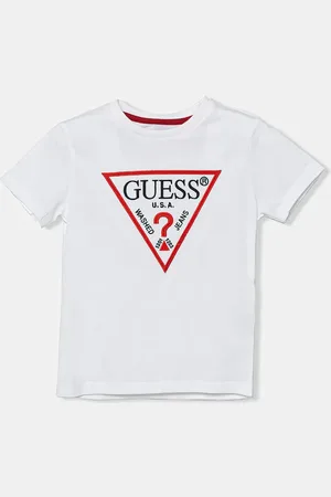 Guess Dětské bavlněné tričko barva, s aplikací, N4YI37 K8HM4