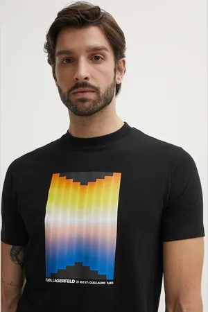 Karl Lagerfeld Tričko barva, s potiskem, 542221.755036