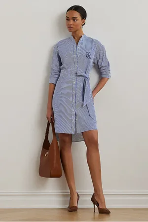 Ralph Lauren Bavlněné šaty barva, mini, 200963845