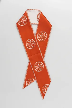 Tory Burch Šátek s hedvábím Medallion dámský, barva, 174863-600