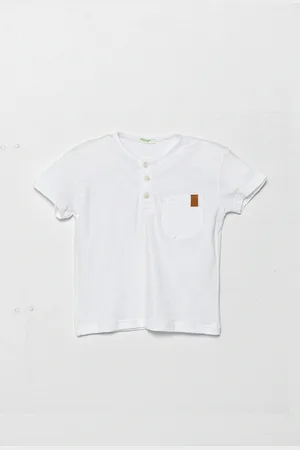 Benetton Kojenecké tričko barva, 3F4JA105S