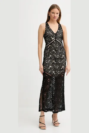 Guess Šaty CHRISTEL barva, maxi, přiléhavé, W5GK37 KCS90