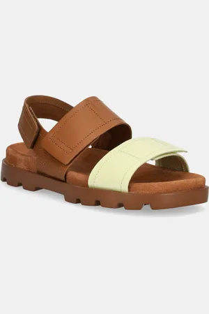 Camper Kožené sandály Brutus Sandal dámské, barva, K201323-017