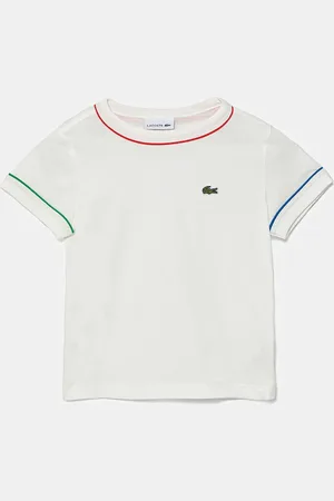 Lacoste Dětské bavlněné tričko barva, TJ8431