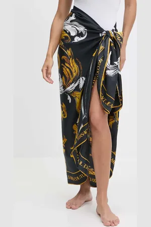 VERSACE Hedvábné pareo barva, 78HA7H04 ZG362
