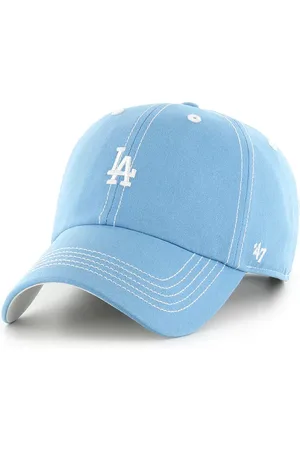 47 Brand Bavlněná baseballová čepice MLB LA Dodgers barva, hladká, B-CSBCU12GWS-CO