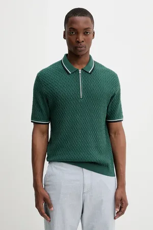 Abercrombie & Fitch Polo tričko pánské, barva, KI120-5086