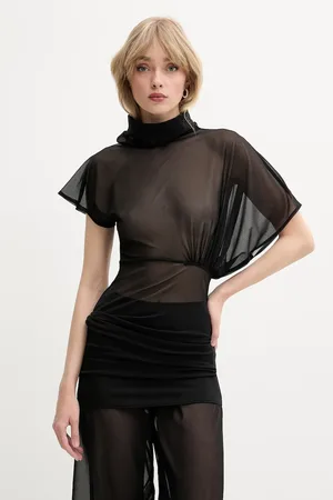 Rick Owens Halenka dámská, barva, hladká, LI01E4205OT