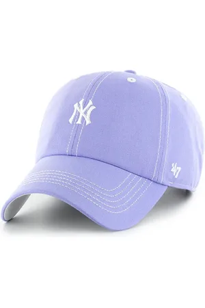 47 Brand Bavlněná baseballová čepice MLB New York Yankees barva, hladká, B-CSBCU17GWS-LV
