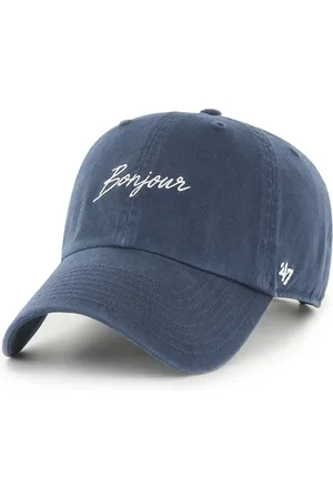 47 Brand Bavlněná baseballová čepice Phrase Base Runner Icon tmavomodrá barva, hladká, XX-BSRIC1411GWS-NYL