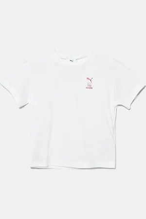 PUMA Dětské bavlněné tričko HELLO KITTY & FRIENDS Relaxed Graphic Tee barva, 630062