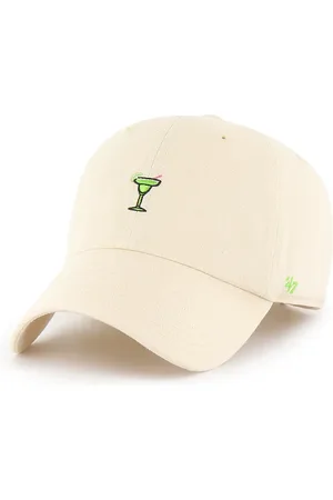 47 Brand Bavlněná baseballová čepice Cocktail Base Runner Icon barva, hladká, XX-BSRIC1410GWS-NT