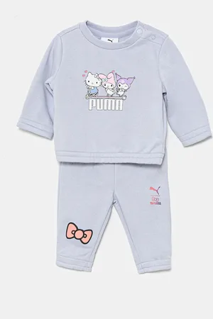PUMA Dětská tepláková souprava HELLO KITTY & FRIENDS MINICATS Crew Set TR barva, 630065