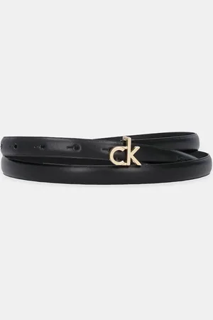 Calvin Klein Kožený pásek dámský, barva, LV04F7034G