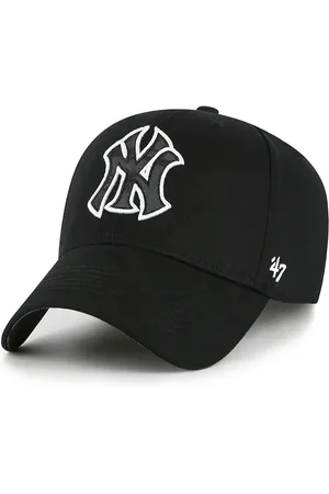47 Brand Bavlněná baseballová čepice MLB New York Yankees barva, s aplikací, B-FIJMP17CTP-BK