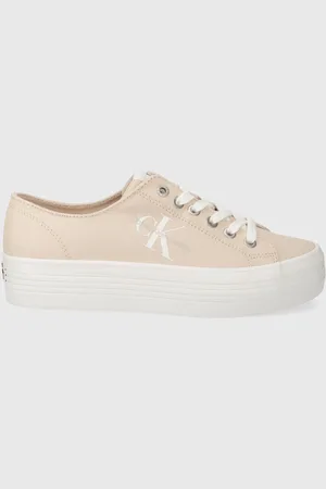 Calvin Klein Tenisky VULC FLATFORM ESSENTIAL MONO dámské, barva, YW0YW01030