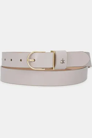 Calvin Klein Kožený pásek dámský, barva, LV04F7039G