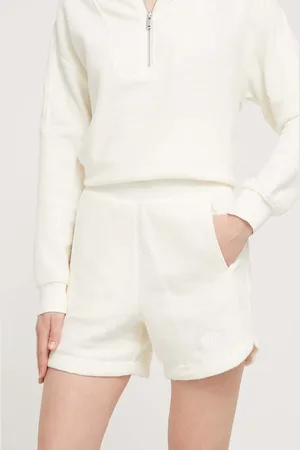 UGG Kraťasy dámské, barva, hladké, high waist, 1152769