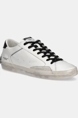 Crime london Kožené sneakers boty DISTRESSED barva, 16001PP5