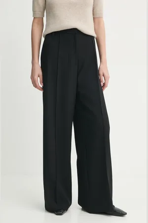 Herskind Kalhoty Kimberly dámské, barva, široké, high waist, 5408177
