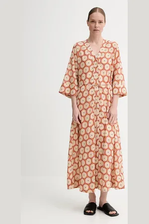 Marc O’ Polo Bavlněné šaty barva, maxi, oversize, 504080921145