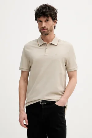 Calvin Klein Bavlněné polo tričko pánské, barva, LV04LC239G