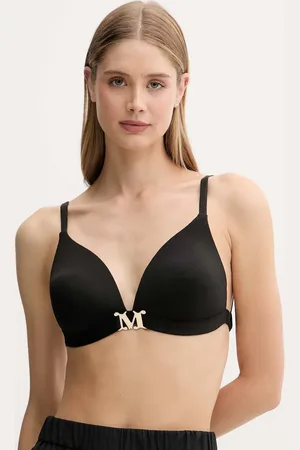 Max Mara Plavková podprsenka barva, mírně vyztužený košík, 2516821219600
