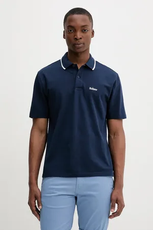 Hollister Polo tričko pánské, tmavomodrá barva, KI324-5199