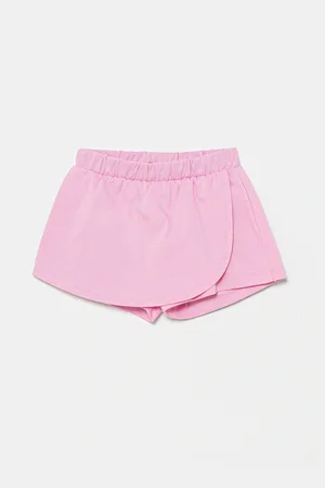 Benetton Dětská bavlněná kalhotová sukně barva, 3BL0G901W