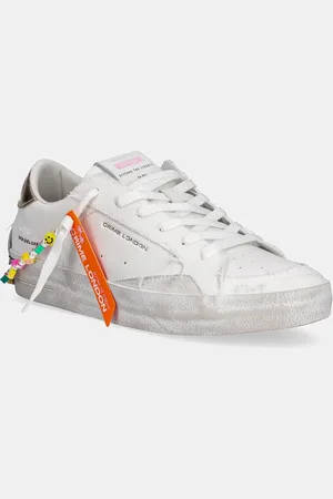 Crime london Kožené sneakers boty DELUXE HEEL barva, 20104PP7