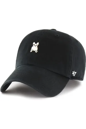 47 Brand Bavlněná baseballová čepice Dog Base Runner Icon barva, hladká, XX-BSRIC284GWS-BK05