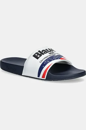 Blauer Pantofle JASPER pánské, tmavomodrá barva, S5JASPER01