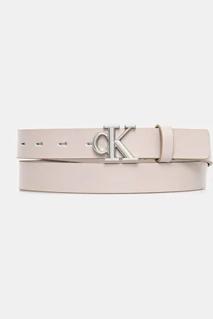 Calvin Klein Kožený pásek dámský, barva, LV04K7017G