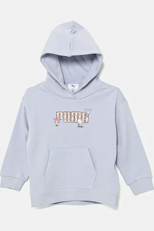 PUMA Dětská mikina HELLO KITTY & FRIENDS Relaxed Hoodie TR barva, s kapucí, s potiskem, 630063