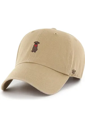 47 Brand Bavlněná baseballová čepice Dog Base Runner Icon barva, hladká, XX-BSRIC1411GWS-KH