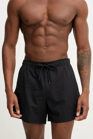 Abercrombie & Fitch Plavkové šortky barva, KI133-5028
