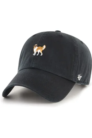 47 Brand Bavlněná baseballová čepice Dog Base Runner Icon barva, hladká, XX-BSRIC1411GWS-BKT
